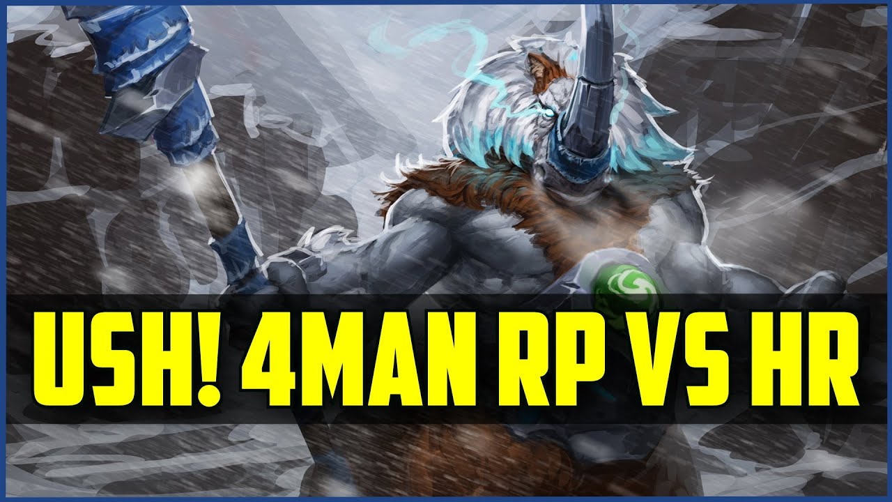 Fire.USH! 4man RP vs HellRaisers @ Starladder LAN Finals | Dota 2 Gameplay