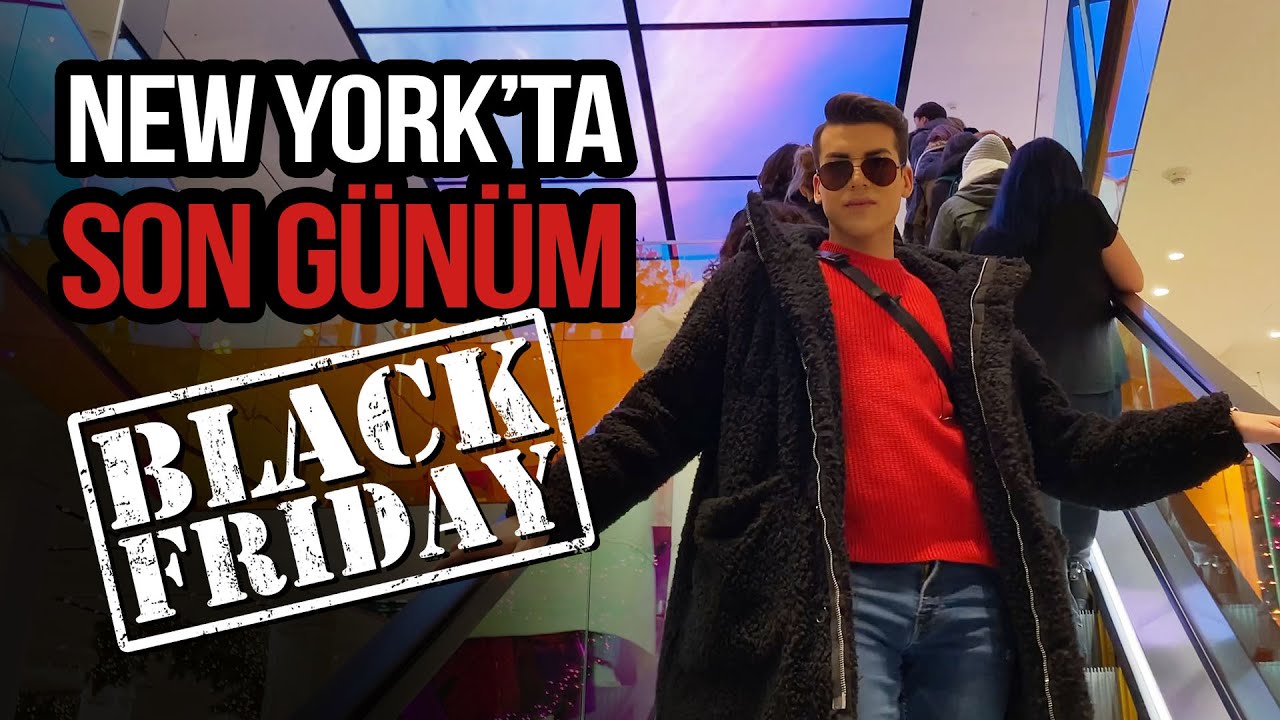 NEW YORK 'ta Son Günüm! BLACK FRIDAY de Alışveriş Yaptım!