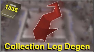 I Spent 2 Weeks for this one Item ~ Ironman Collection Log Degen E110