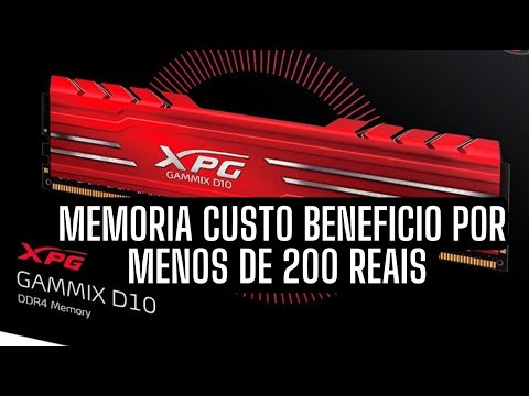 Memória XPG 8gb 3200 MHz custo beneficio