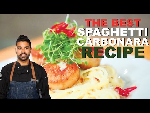 वीडियो: स्पेगेटी कार्बोनारा कैसे पकाने के लिए