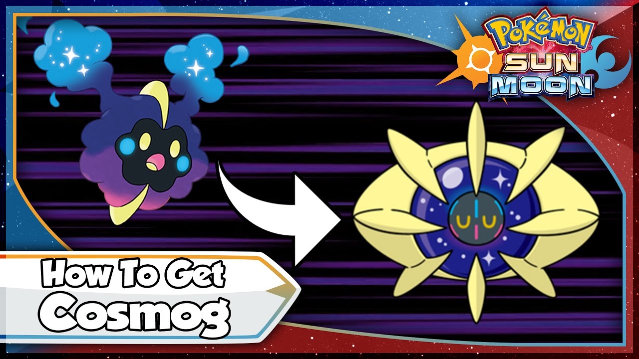 Cosmog, Cosmoem, Solgaleo, Lunala - 4 Vinyl Legendary Sun and