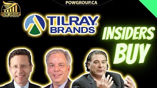 Tilray Brands Insiders Buy (Irwin Simon, Carl Merton, Mitchell Gendel)