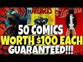 50 Comic Books Worth $100 or More GUARANTEED!!! VOL. 2 - Do You Have These Comics ?