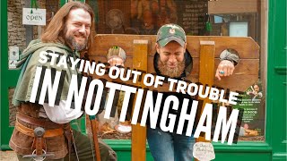 Exploring Nottingham England