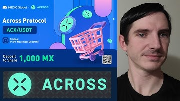 $ACX - ACROSS PROTOCOL TOKEN CRYPTO COIN ALTCOIN HOW TO BUY NFT NFTS BSC ETH BTC NETWORK ACX MEXC