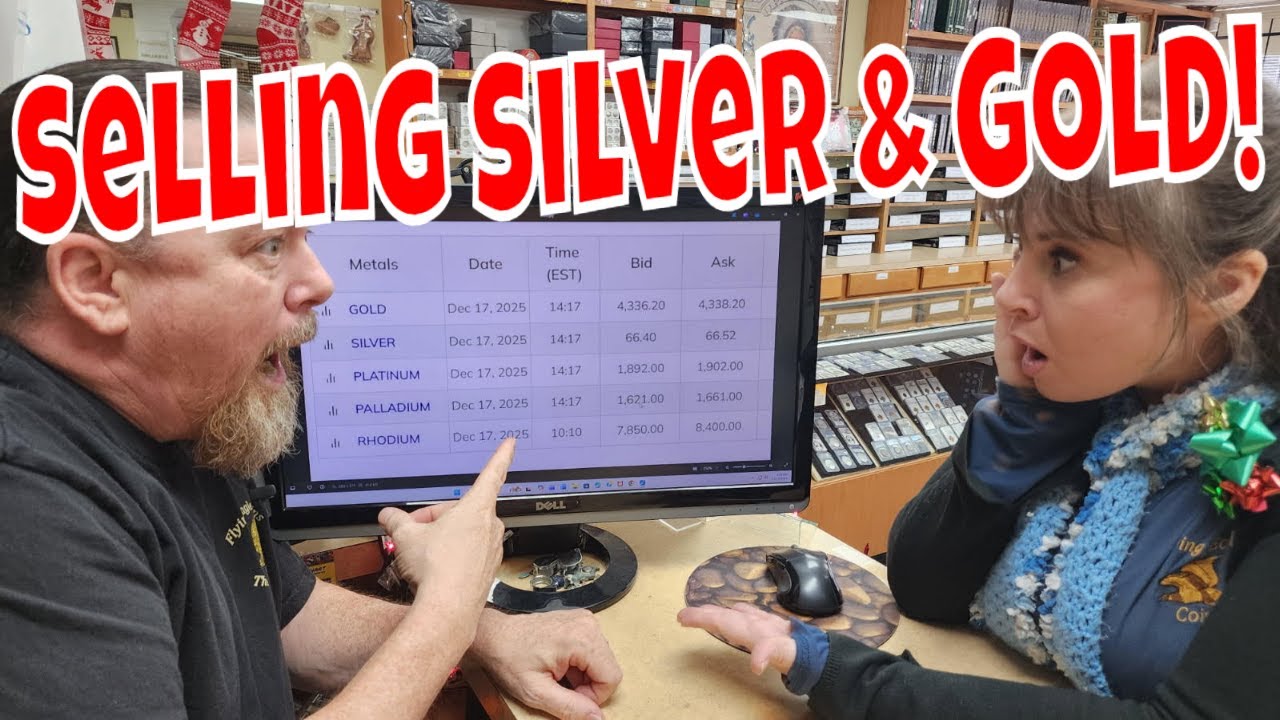 How To Sell Your Silver & Gold To A Coin Shop - What YOU Should Know ...