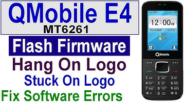 How To Flash QMobile E4 MT6261 Old Model With CM2, QMobile E4 Flash File, Download Firmware By Tahir