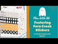 Halloween A5 Plan With Me featuring Fern Creek Stickers and Erin Condren