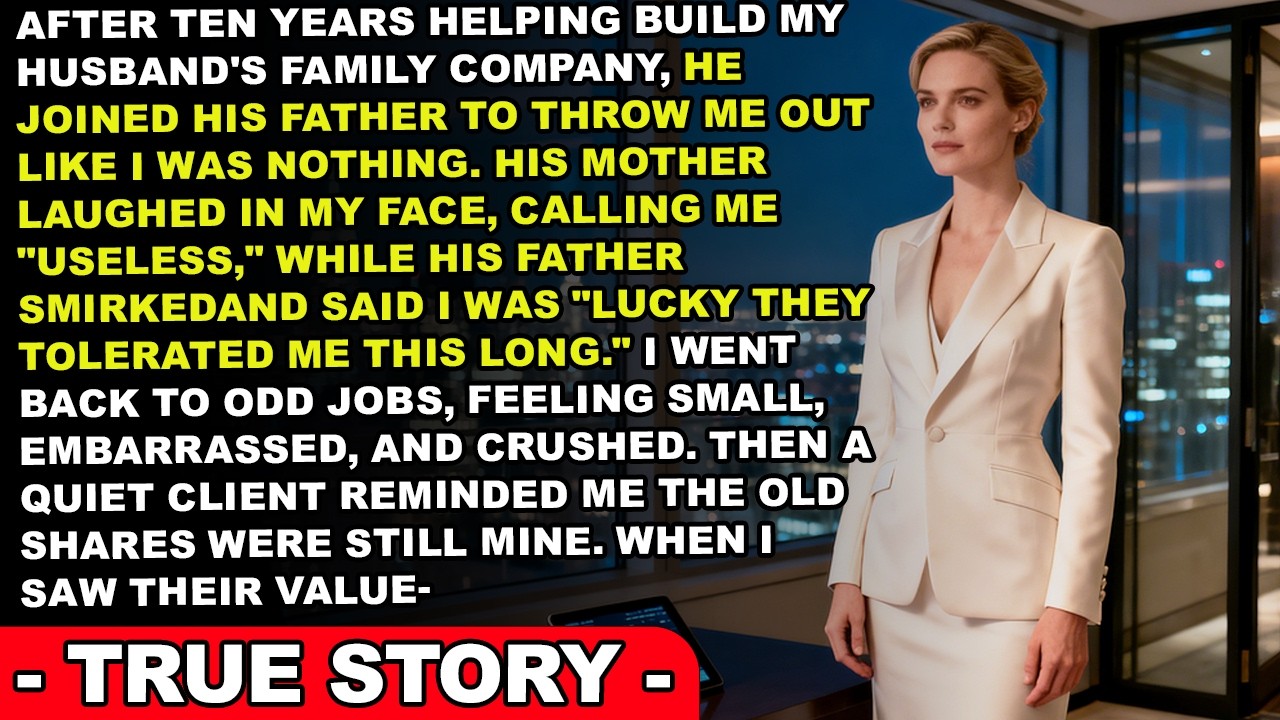 They Threw Me Out—But My $47M Shares Changed the Game