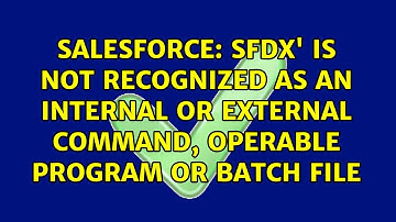 sfdx