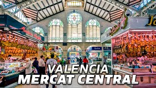 Valencia Probando 10 Comidas Del Mercado Más Grande De Europa Mercado Central