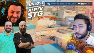 UNLOST ALPTV, DİREN VE STG İLE MİLLİ MAP DUST2 MM | Fire Flux UNLOST DUST2 MM