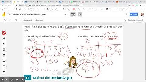 Unit 3 Lesson 8: More About Constant Speed