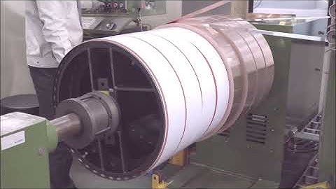 Transformer HV Foil winding machine (UFD200B) (UPI)