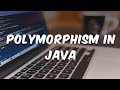 Polymorphism in Java ll Simply explained ll Java tutorial ll part 36..