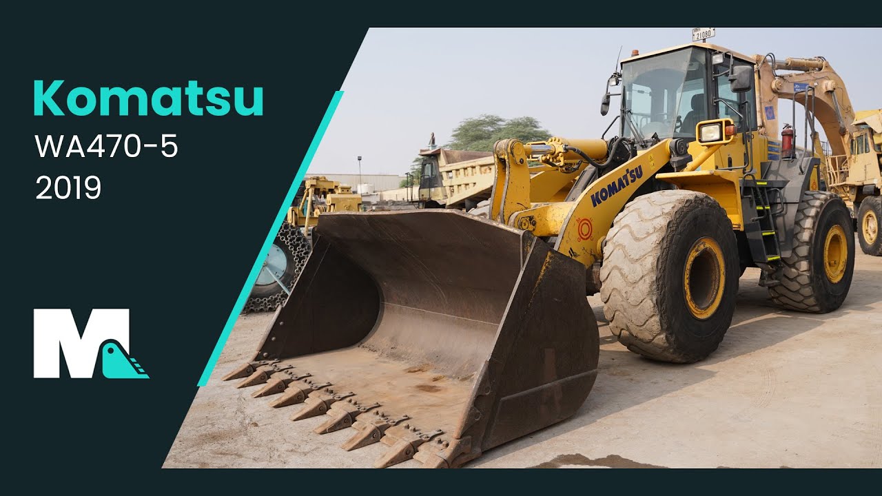 Komatsu WA470-5 Wheel Loader | 2019