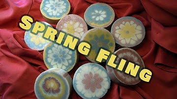 Making Spring Fling Cold Process Soap