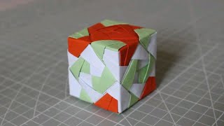 立方体折纸教程（二） 折叠方法简单，一看就会