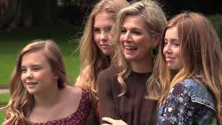 Fotosessie + interview: Willem-Alexander en Maxima over de vakantie met hun dochters