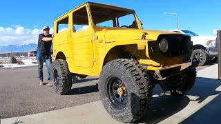 Saying Goodbye To Ed's LJ20 That Was Stuck 40 Years In The Sierra Nevada Mountains