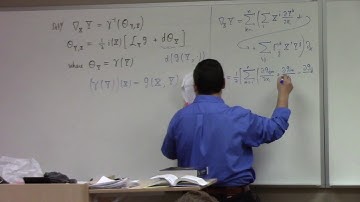 Advanced Calculus: connection coefficients, calculations, 11-10-17, part 1