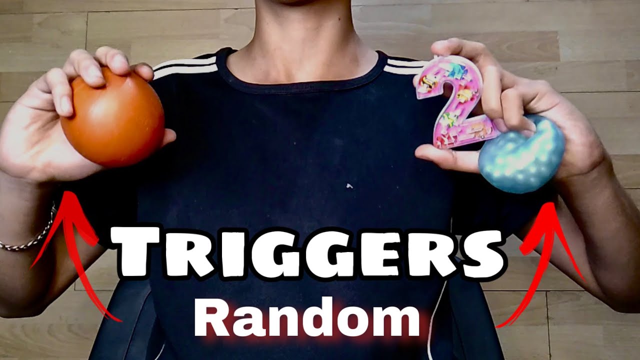 ASMR solo con TRIGGERS RANDOM 🫣🤯