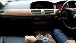 How to set the Sat Nav in a BMW 7 Series 3 0 730d SE Saloon 4dr Diesel Auto