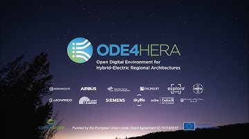 ODE4HERA - Open Digital Environment for Hybrid-Electric Regional Architectures (EU funded)