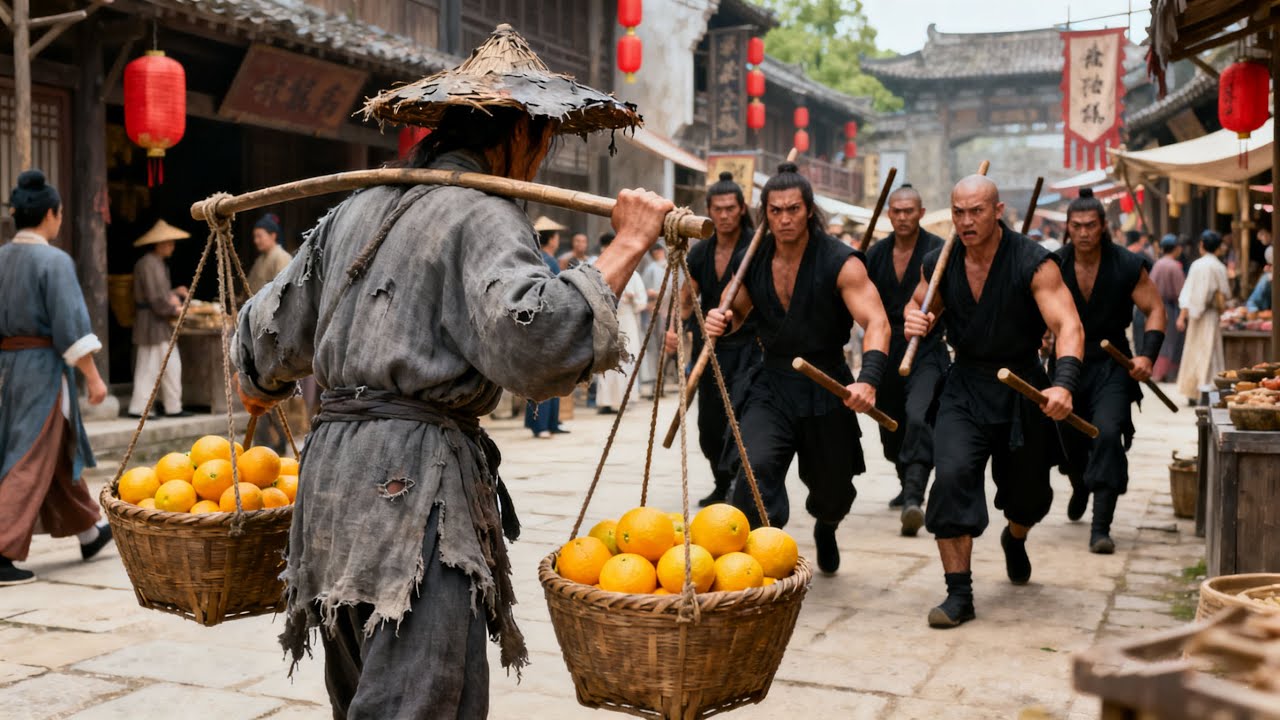 功夫電影！惡霸橫行，卻不知市井中的小販是隱藏功夫大師！ 💥 #中国电视剧 #KungFu #Martial Arts Movies