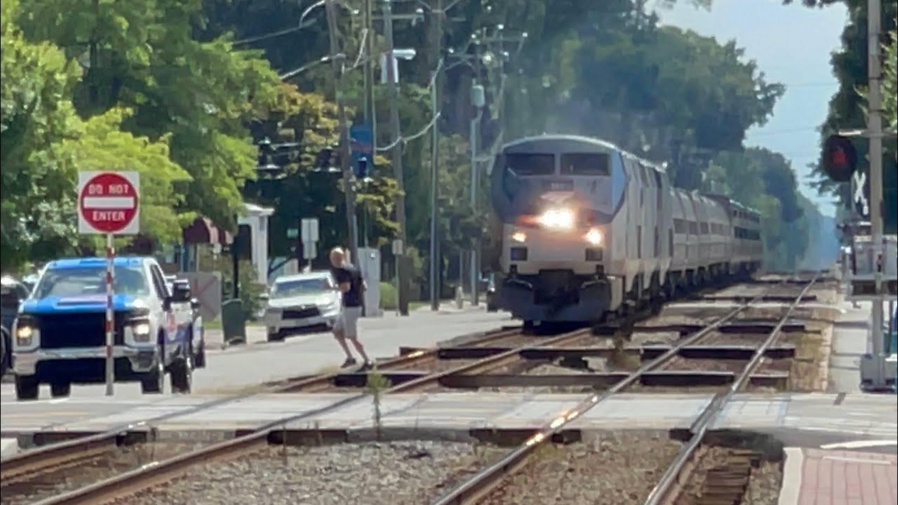 Person almost gets hit by Amtrak train. Ashland, Virginia (read description)