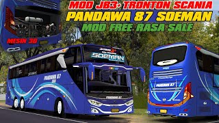 RILIS BOLO‼️ MOD BUSSID JB3  TRONTON SCANIA K 410 IB AS X FM ||MOD BUSSID TERBARU