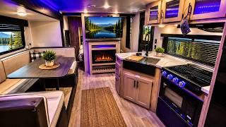Smallest Bunk Camper Sleep 8 with Private Bedroom!