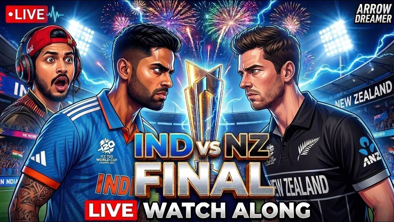 Dream Cricket 25  - INDIA vs NEW ZEALAND FINAL LIVE 🔴 | T20 WC Watch Along #dc25 #dreamcricket25