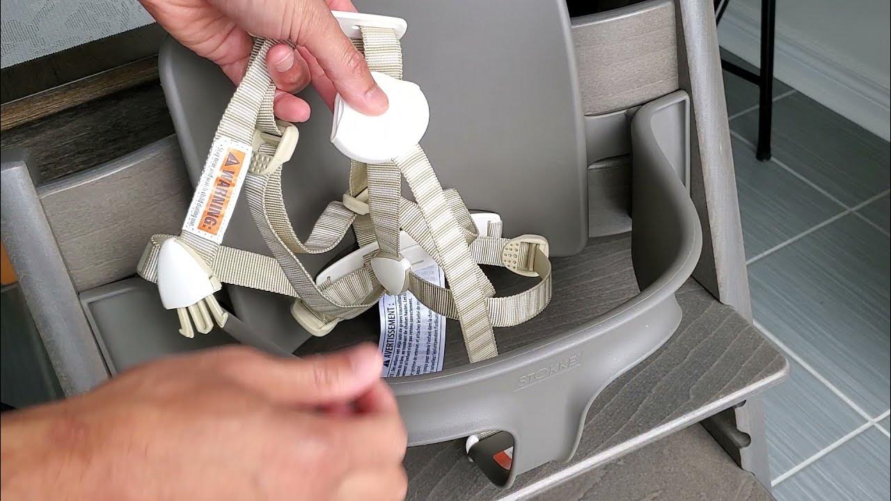 How to adjust Stokke Tripp Trapp Harness Straps (2020 and newer) YouTube