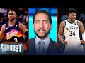 Luka, CP3 and Giannis top Nick Wright's NBA Playoff Player Pyramid | FIRST THINGS FIRST