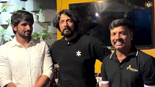 Jinugo Male Receives Blessings from Kichcha Sudeepa | Dhanush Gowda, Spandana Somanna |PRK Audio