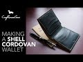 Making Shell Cordovan Wallet #LeatherAddict EP41