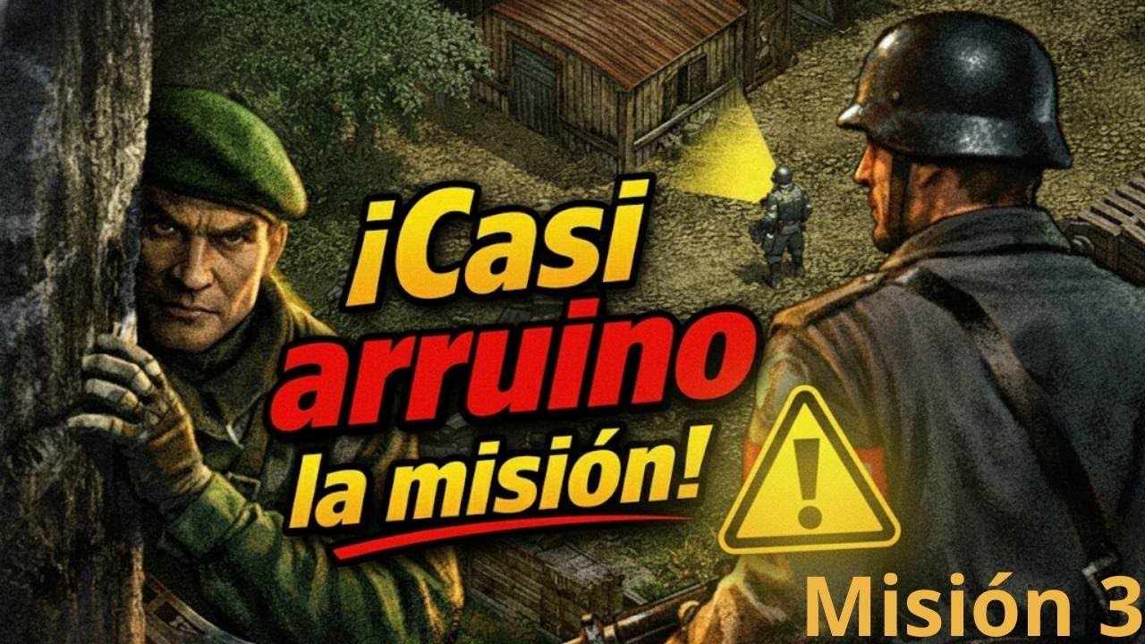 “Commandos después de 30 años: casi arruino la Misión 3”