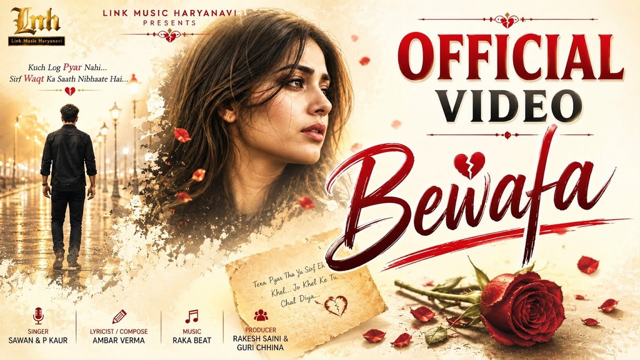 Watch Bewafa 💔 | Sawan & P Kaur | Ambar Verma | New Sad Love Song 2026 | Official Video on YouTube Watch Bewafa 💔 | Sawan & P Kaur | Ambar Verma | New Sad Love Song 2026 | Official Video on YouTube