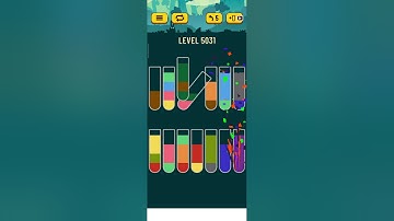 water sort puzzle - level 5031