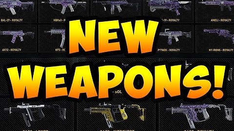 NEW SAC3 & ROYALTY WEAPONS! - Call of Duty: Advanced Warfare