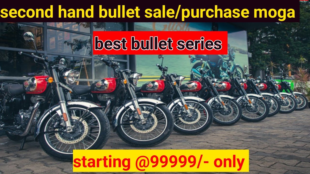 kokri auto deals moga. second hand bullet best collection very low