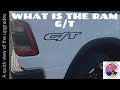 2022 RAM GT- What is it?