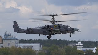 Ka-52K Katran Navy departure Ramenskoye airfield 2019 Gromov Flight Research Institute 103 yellow