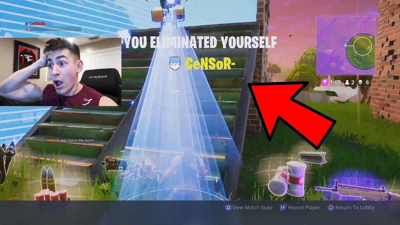 THE MOST INTENSE FORTNITE ENDING EVER *SMH* - YouTube