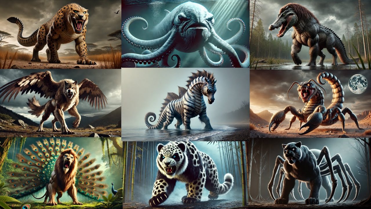 Incredible Animal Fusions Created By AI 😱🧬 - YouTube