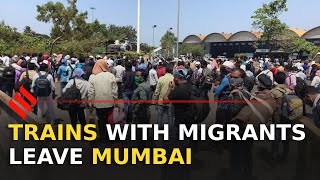 First train with migrants leave Mumbai for UP