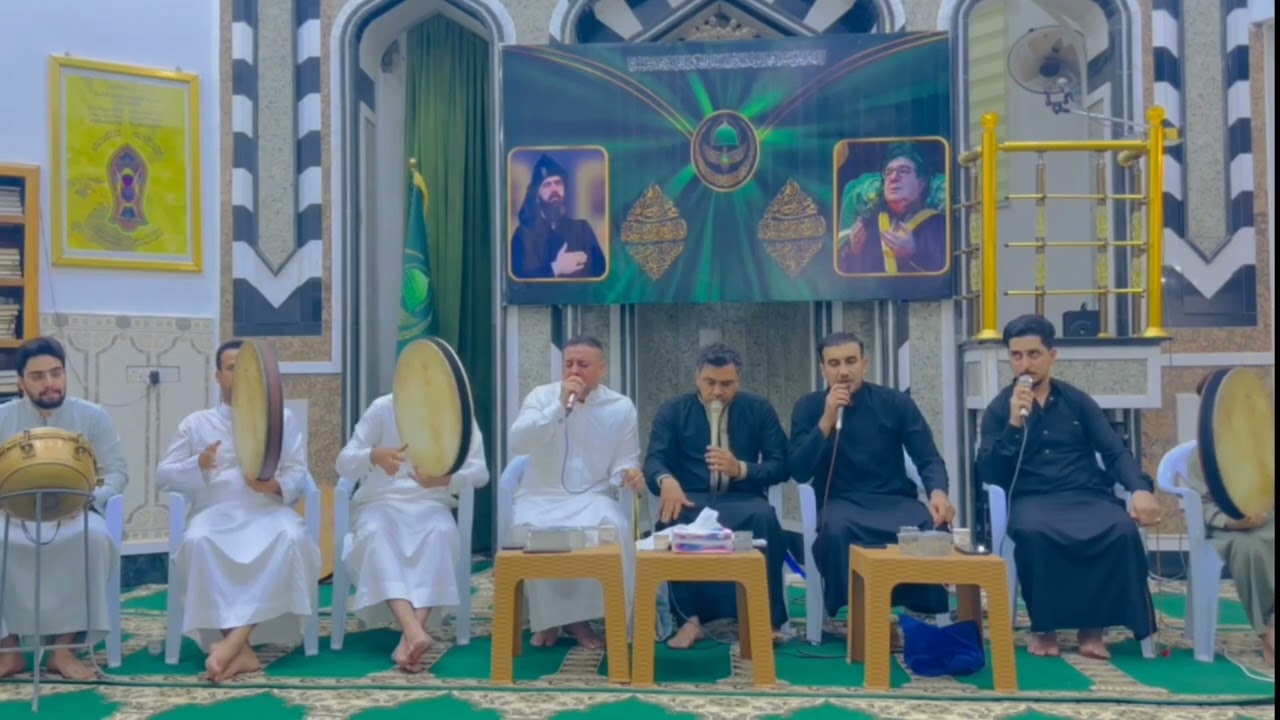 قف بالعراق بلاد الال والرسل القارئ احمد جاسم