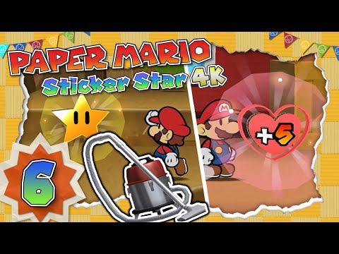 PAPER MARIO: STICKER STAR 📖 #6: Welt 1-5 Kawummino-Gebirge & Stickersförde